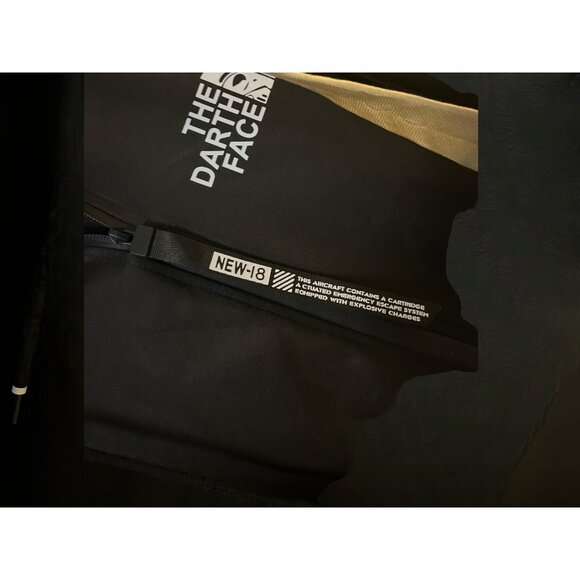 The Darth Face Hoodie – Star Wars Parody – Black Pullover Sweatshirt – Size L - Picture 5 of 5